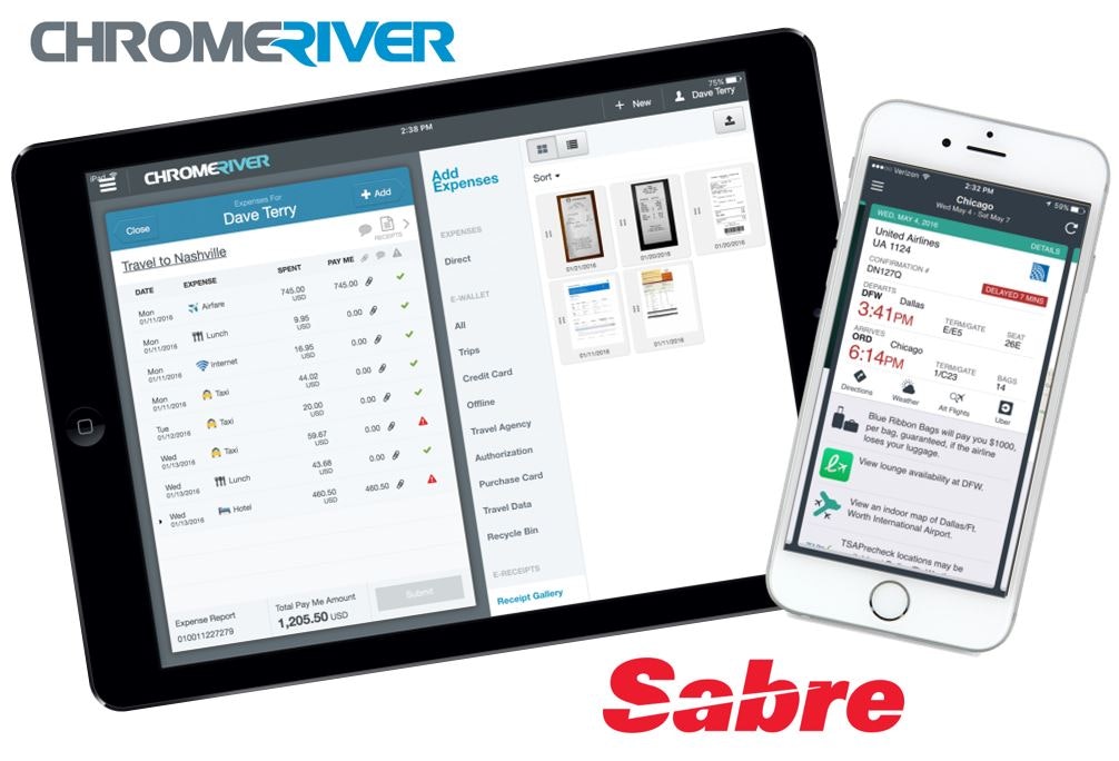 Chrome River and Sabre: Making Integrated Travel and Expense Even Smoother